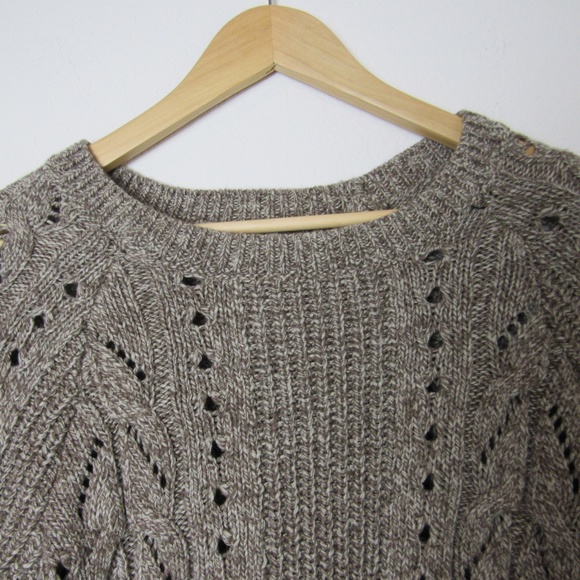 Lucky Brand oatmeal, cream sweater - Picture 4 of 4
